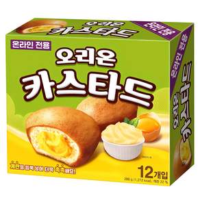 오리온 카스타드 12개입