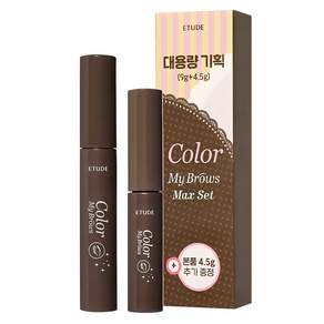 에뛰드 청순 거짓 브라우 카라 4.5g + 9g 대용량 세트