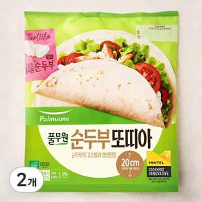 풀무원 순두부 또띠아 지름 20cm 5입