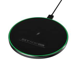 SKY 필 W2P 아이언+ 15W 고속 무선충전기 패드 SKY-W2P