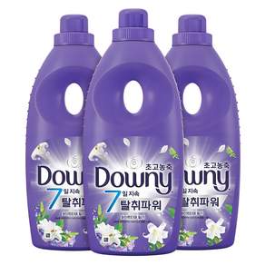 다우니 고농축 섬유유연제 화이트티와 릴리 본품