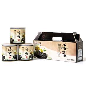 해달음 광천 재래 캔김 35g 3개