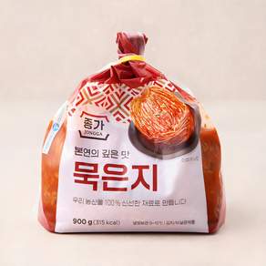 종가 본연의 깊은 맛 묵은지