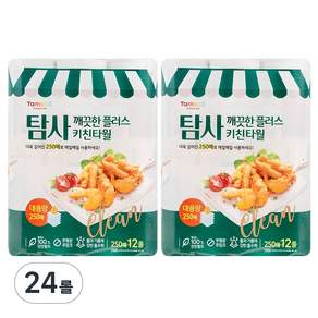 탐사 깨끗한 플러스 키친타올 2겹 250매
