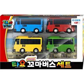 타요 스페셜 꼬마버스 작동완구 4종 세트