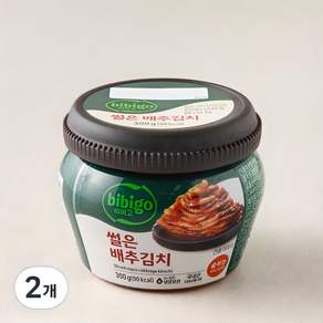 비비고 썰은 배추김치 용기