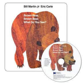 노부영 Brown Bear Brown Bear What Do You See Boardbook + CD, Henry Holt