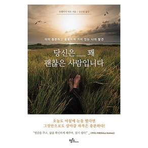 당신은 꽤 괜찮은 사람입니다 : 이미 충분하고 훌륭하며 가치 있는 나의 발견