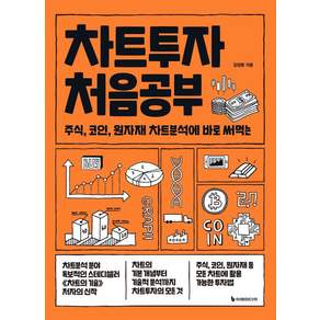 [이레미디어]차트투자 처음공부 : 주식 코인 원자재 차트분석에 바로 써먹는 - 처음공부 시리즈 12