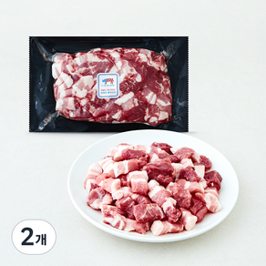 유에스포크 미국산 돼지고기 모둠 찌개용 (냉장)