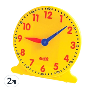 이디엑스에듀케이션 학습용 모형시계 12시간 학생용 지름 11cm