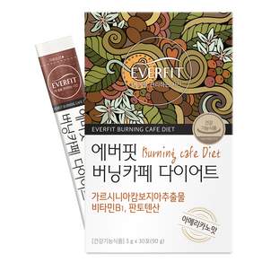 내츄럴플러스 에버핏 버닝카페 다이어트 커피 30p