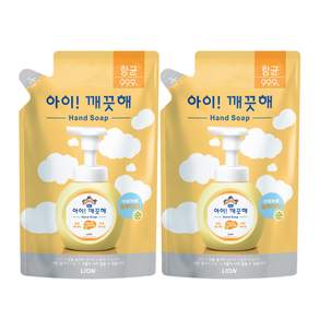 아이깨끗해 핸드워시 순 파우더향 리필용