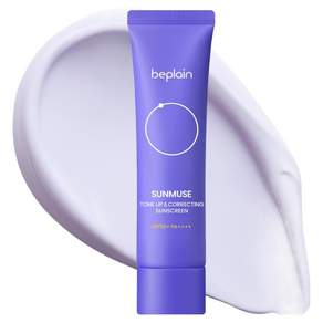 비플레인 선뮤즈 톤업 앤 코렉팅 선크림 SPF50+ PA++++