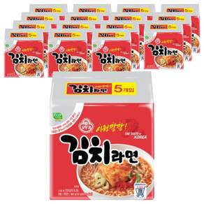 오뚜기 김치라면 120g