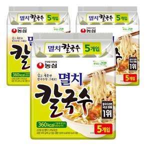 농심 멸치칼국수