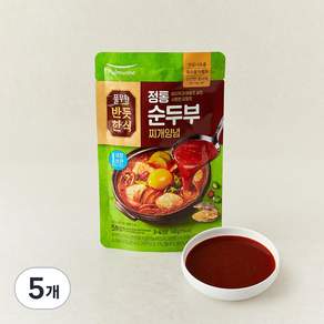 풀무원 정통순두부 찌개양념