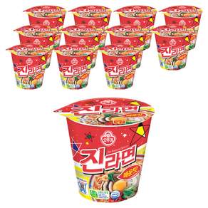 오뚜기 진라면 컵 매운맛 65g