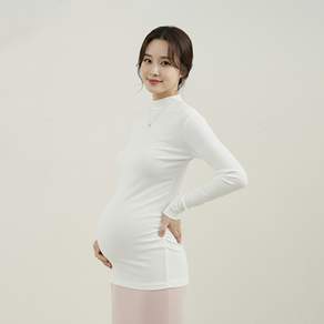 임산부 소프트골지 반목 티셔츠