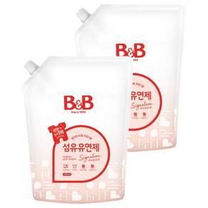비앤비 비자극 유아 섬유유연제 시그니처 알러젠프리 자스민앤로즈향 리필형