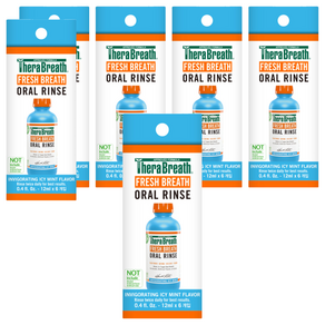 테라브레스 프레시브레스 오랄린스 인비고레이팅 아이시민트 휴대용 구강청결제 12ml x 6p