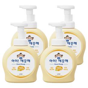 아이깨끗해 항균 폼 핸드솝 순 보송보송 파우더향