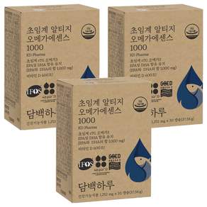담백하루 정품 초임계 알티지 오메가에센스 1000