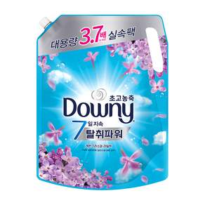다우니 탈취파워 고농축 섬유유연제 레몬그라스와 라일락 리필