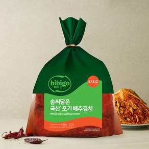 CJ비비고 솜씨담은 국산 포기배추김치