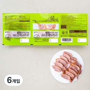 곰곰 훈제오리 슬라이스 (냉장)