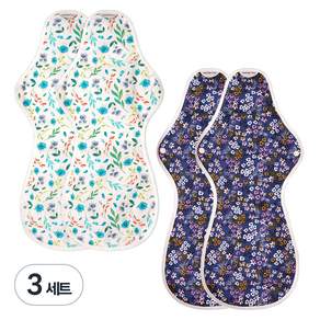 한나패드 면생리대 슈퍼울트라 패드4장 패턴 랜덤발송