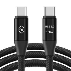 신지모루 E Marker 칩 100W C to C PD 초고속충전 케이블