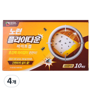 노런 플라이다운 초강력 파리잡이 끈끈이 10p