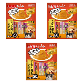 이나바 강아지 츄르 버라이어티 간식 20p DS-310