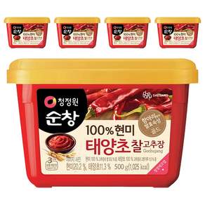 청정원순창 100% 현미 태양초 찰고추장