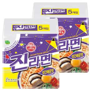 오뚜기 진라면 약간매운맛 120g