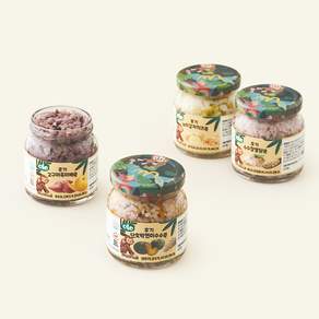 cle 후기 9~11개월 수수찹쌀닭죽 200g + 녹미감자치즈죽 200g + 단호박현미수수죽 200g + 고구마흑미배죽 200g 이유식 A세트
