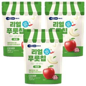 베베쿡 리얼푸룻칩 사과