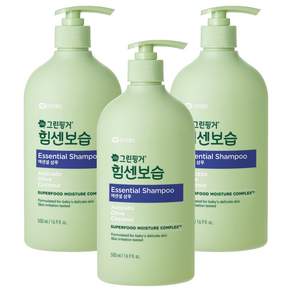 그린핑거 힘센보습 에센셜 샴푸
