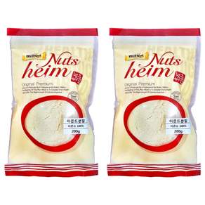 너츠하임 아몬드분말, 200g, 2개