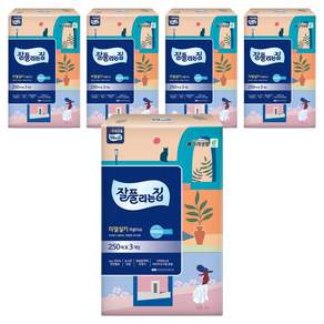 잘풀리는집 리얼실키 천연펄프 미용티슈 2겹
