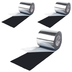 솔루인스 초강력 방수 부틸테이프 알루미늄 3중 구조 은색 SB656 15cm x 5m