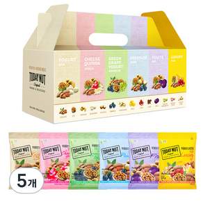 투데이넛 너트한줌 패밀리 견과 6종 선물세트 600g