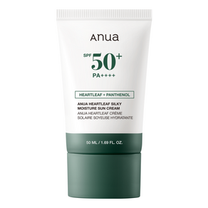 아누아 어성초 실키 모이스처 선크림 SPF50+ PA++++