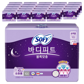 바디피트 볼록맞춤 생리대날개형