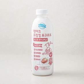 덴마크 드링킹 요구르트 포스트 바이오틱스 딸기