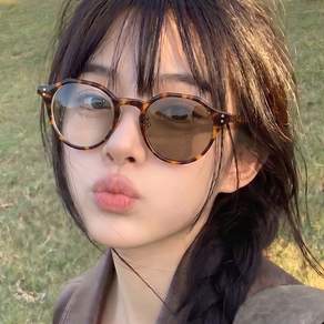 라피던트 보스턴 변색 가벼운 TR 뿔테 선글라스