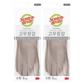 스카치브라이트 프리미엄 고무장갑 5개입