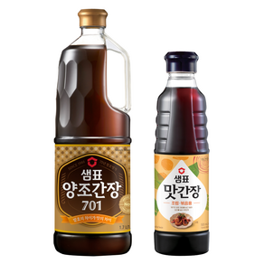 샘표 양조간장 701 1.7L + 맛간장 500ml