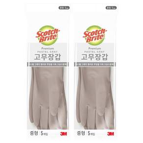 스카치브라이트 프리미엄 고무장갑 5개입